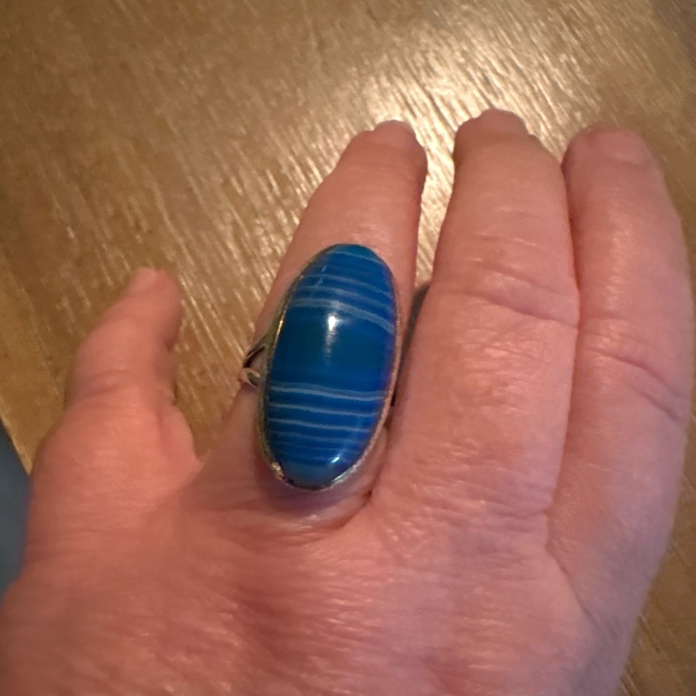 GUC stamped .925 ring size 8 - Picture 11 of 11